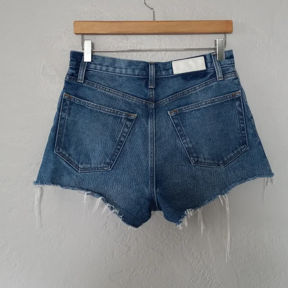Re/Done 70's High Rise Short Arroyo Blue 27